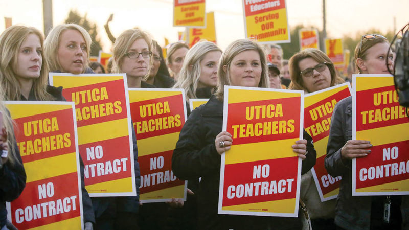 Utica Community School Teachers: Suing and Demanding Action