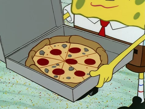 10. Krusty Krab Pizza