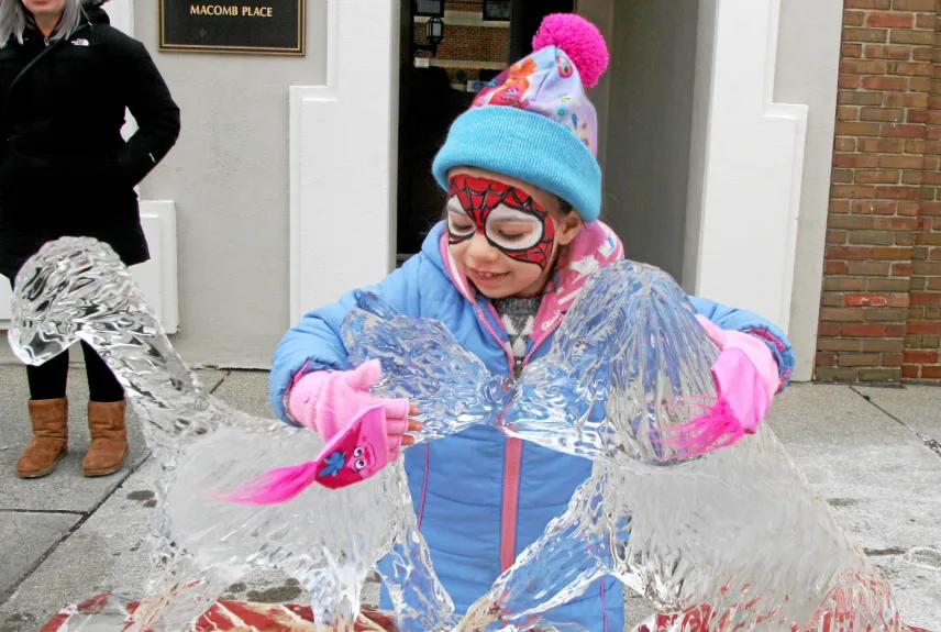 Mount Clemens Ice Carving