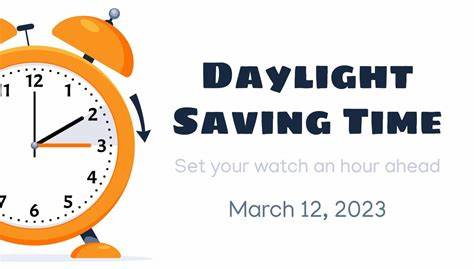 Daylight Saving Time 2023 starts this Sunday, March 12th, 2023 at 2am EST!! Remember to fast forward all of your clocks 1 hour at this time!!
