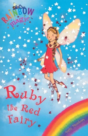 Ruby the Red Fairy, the first book from the Rainbow Magic Series.
https://www.google.com/url?sa=i&url=https%3A%2F%2Frainbowmagic.fandom.com%2Fwiki%2FRuby_the_Red_Fairy&psig=AOvVaw3ZtdrXHm1LZCZUsd1o8BWA&ust=1683424404799000&source=images&cd=vfe&ved=0CBAQjRxqFwoTCIClgNvK3_4CFQAAAAAdAAAAABAM