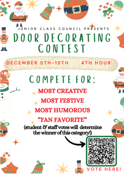 Navigation to Story: The 2023 Holiday Door Decorating Competition