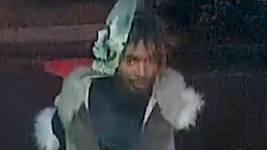 Police search for a man in a skull mask seen in surveillance video after an East Village stabbing