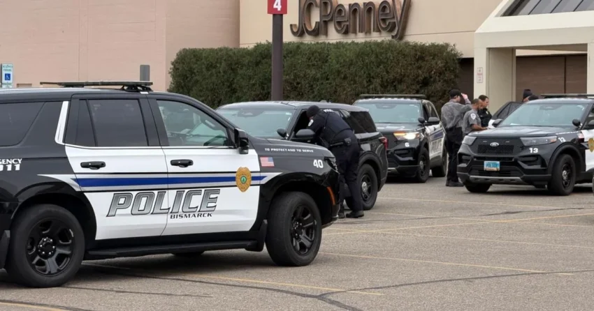 Police respond at Kirkwood Mall in Bismarck after an armed altercation inside a store