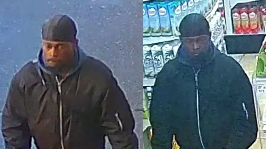 NYPD seeks a bearded suspect seen in surveillance video after an attack in an Inwood apartment building