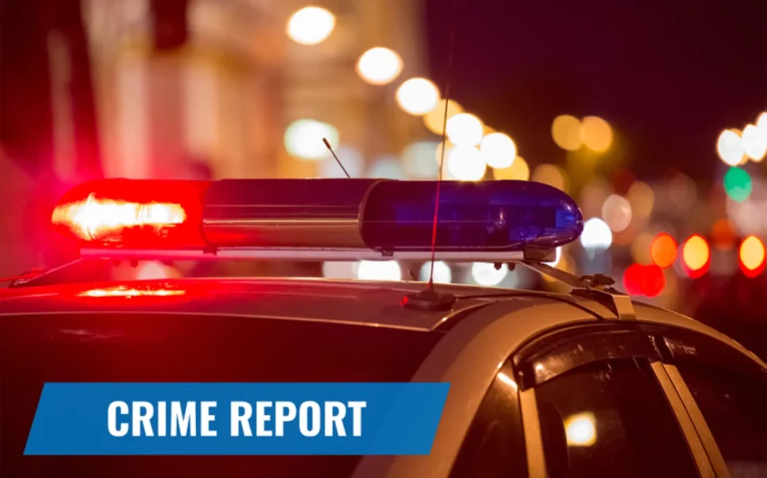 Police response scene in south Fargo after a disturbance and vehicle strike