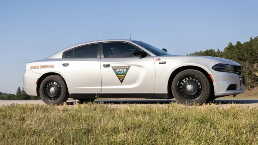 Emergency response after a rollover crash on a rural road near Marion, South Dakota