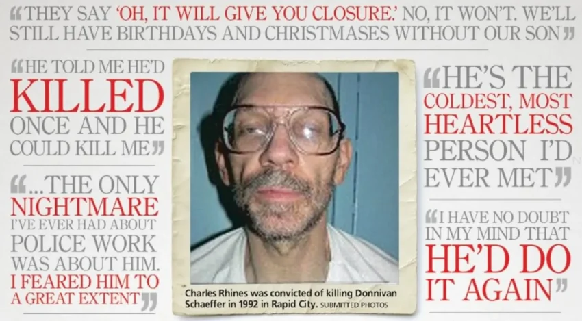 A South Dakota prison execution chamber prepared for a lethal injection