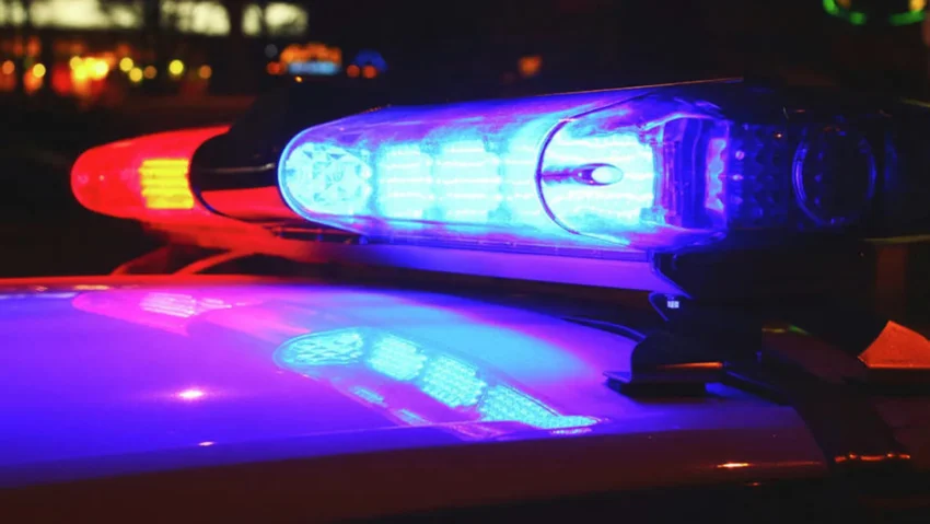 Police station in Wagner, South Dakota, where officers confronted a man armed with a metal spike