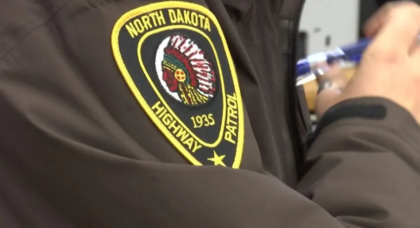 Police and emergency response after a fatal crash on a frosty bridge in McKenzie County